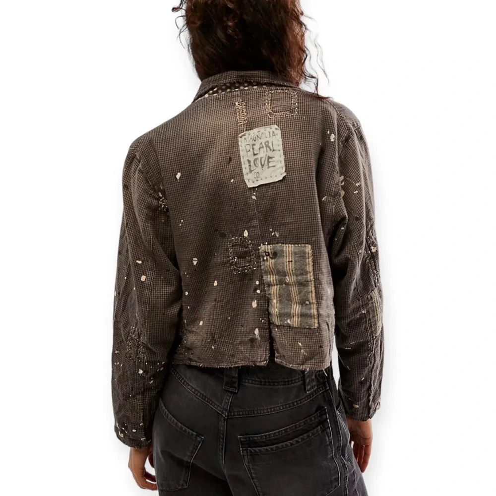 Magnolia Pearl Kelley Cropped Coat JACKET 691-ANDY-OS - Picture 13 of 15